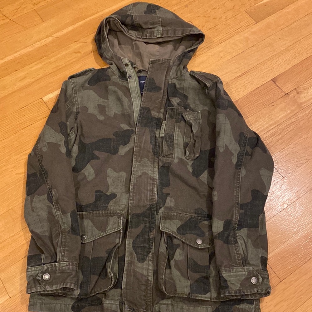 Gap Jacket- Army style in Camo!